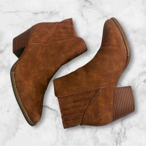 a.n.a women Tan Boots